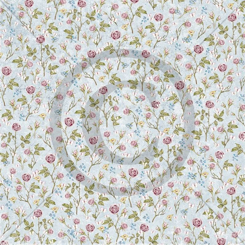 Papirdesign - Verdifull - Blomsterdryss - 12 x 12"