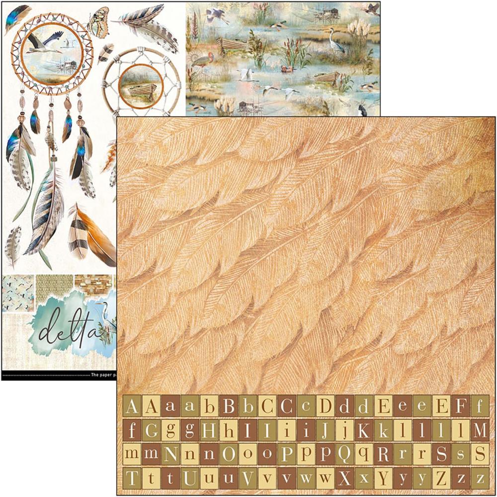 Ciao Bella - Delta - Paper Pack (8) - 12 x 12"