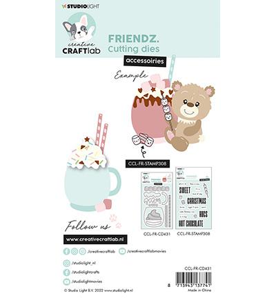 Studiolight - Dies - Friendz cutting Dies - Choco Accessories