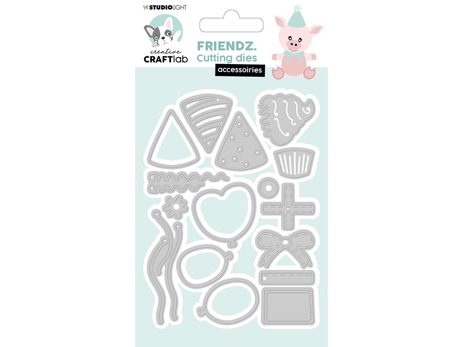 Studiolight - Dies - Friendz cutting Dies - Piggy Accessories