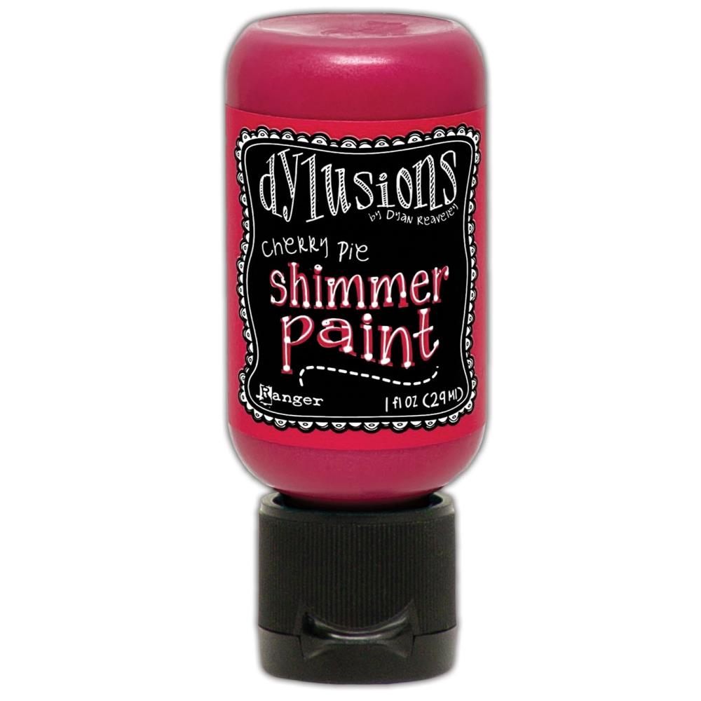Dylusions - Acrylic - Shimmer Paint - Cherry Pie