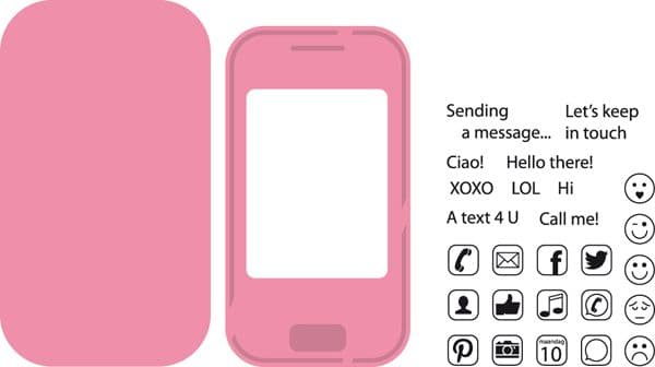 Marianne Design - Dies & Stamp - Smartphone