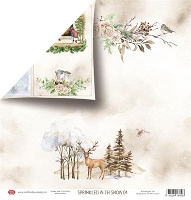 Craft and You - Sprinkled with snow - 04 -  12 x 12"
