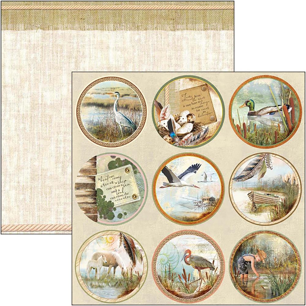 Ciao Bella - Delta - Medallions Paper - 12 x 12"