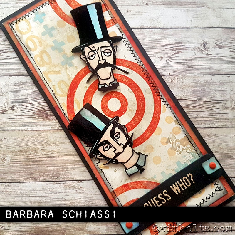 Tim Holtz Collection - Cling Stamps - Inqusitiv