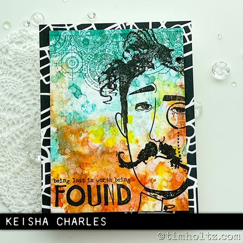 Tim Holtz Collection - Cling Stamps - Observations