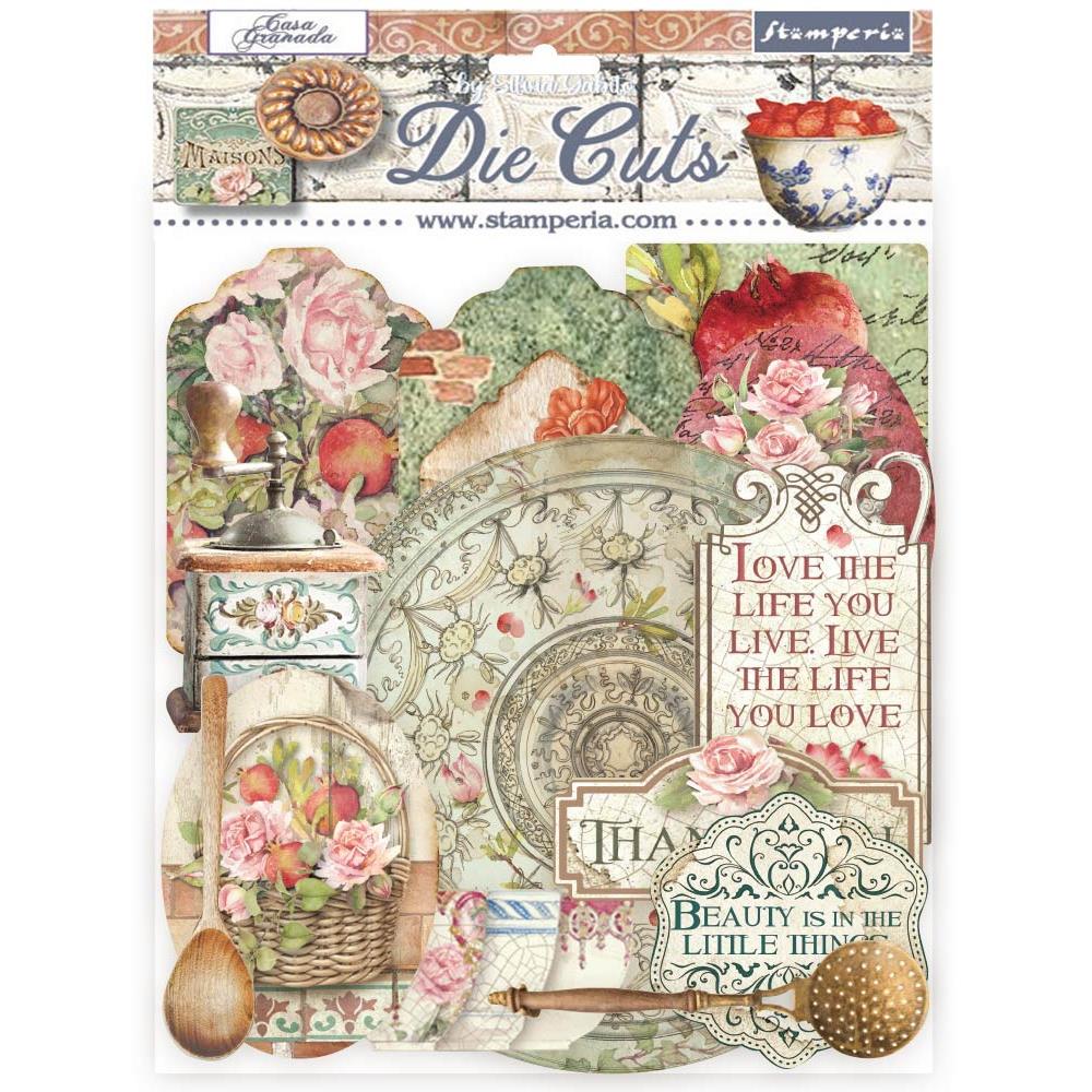 Stamperia  - Casa Granada - Die Cuts assorted