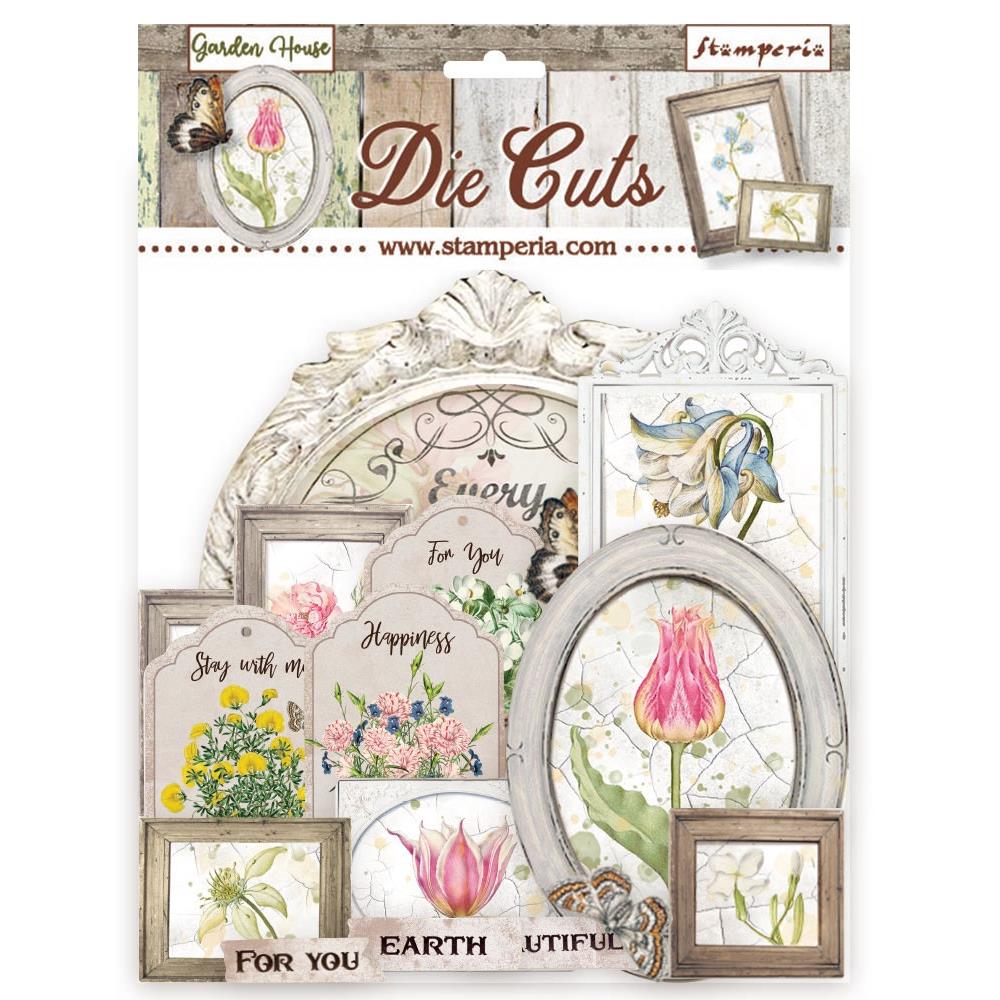 Stamperia  - Romantic Garden House - Die Cuts assorted