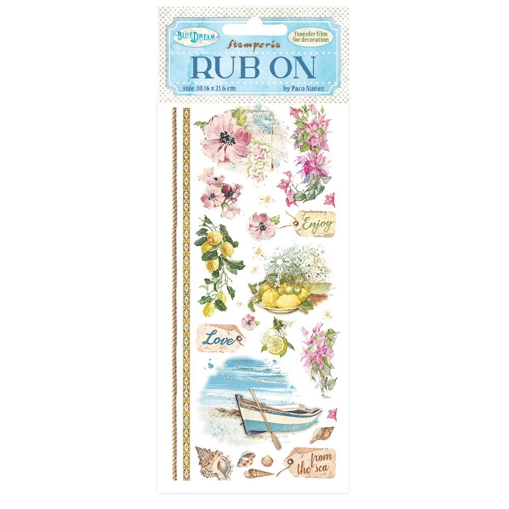 Stamperia - Blue Dream - Rub ons