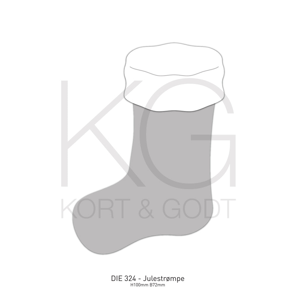 Kort & Godt - Dies - Julestrømpe