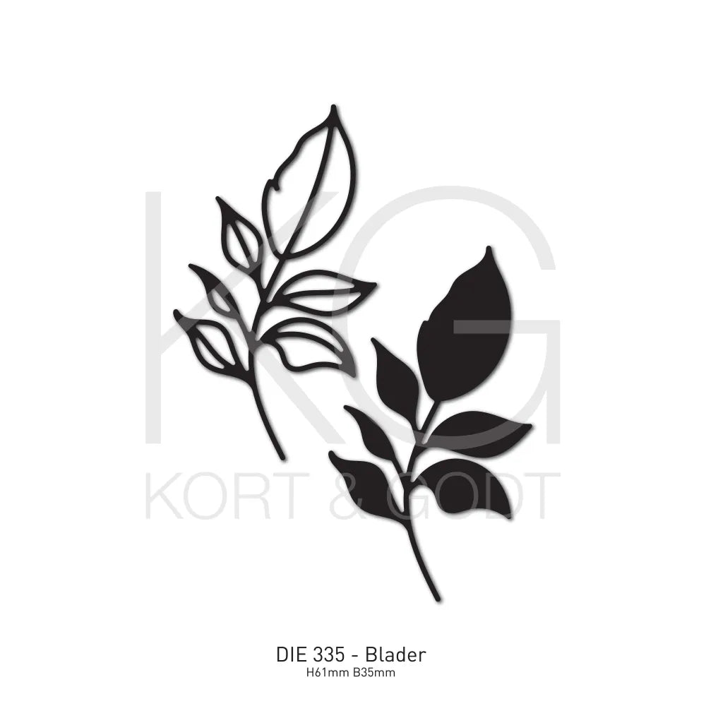 Kort & Godt - Dies - Blader 1