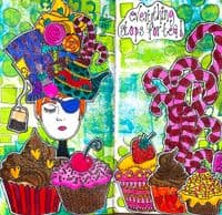 Dylusions - Cling Stamps - Drink Me