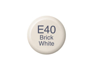 Copic Various Ink - Brick White - E40 - Refill - 12 ml