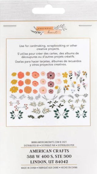 Jen Hadfield - Peaceful Heart  - Floral Ephemera