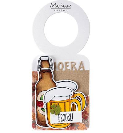Marianne Design - Clear stamps & dies - Hetty's Beer