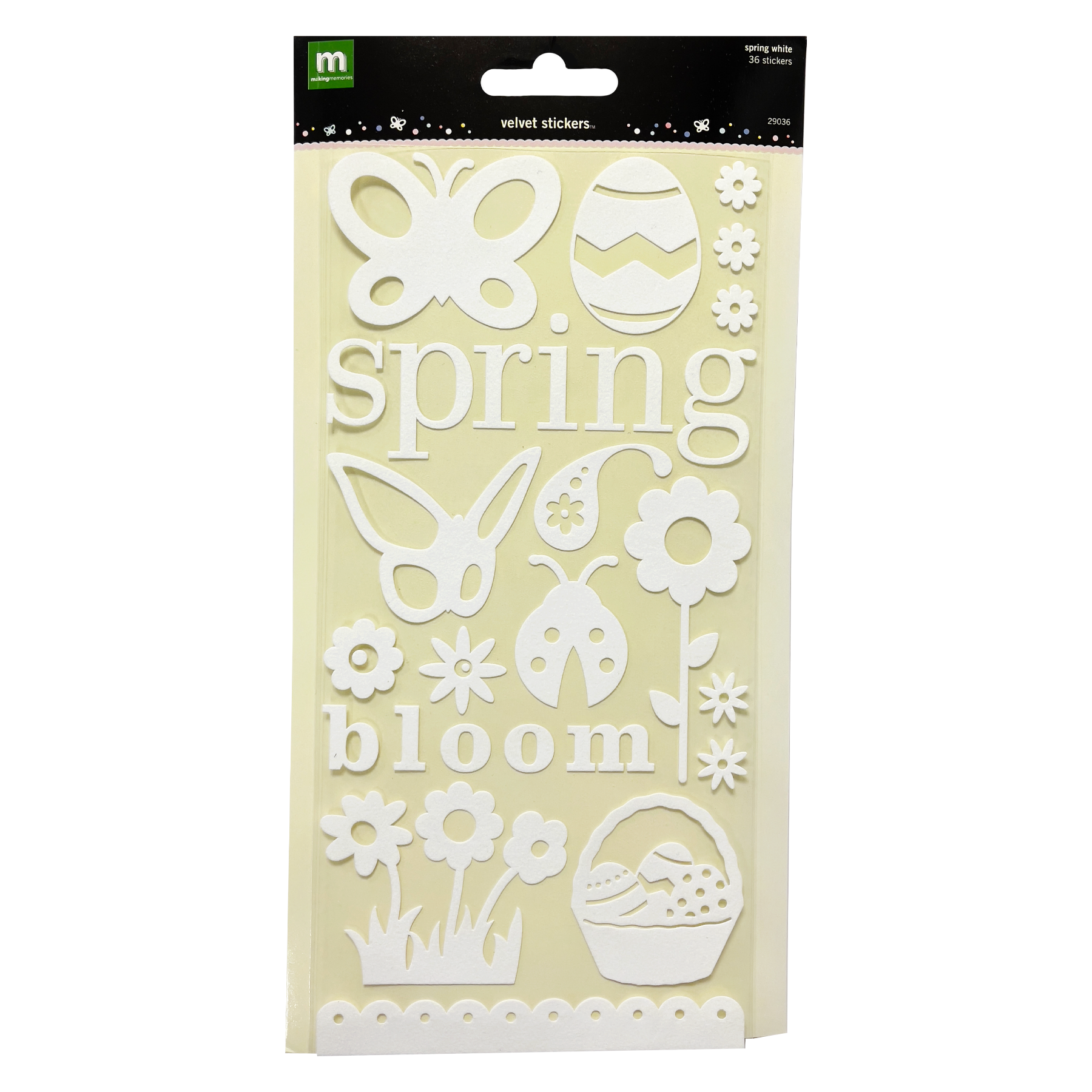 Making Memories - Velvet Spring - Stickers