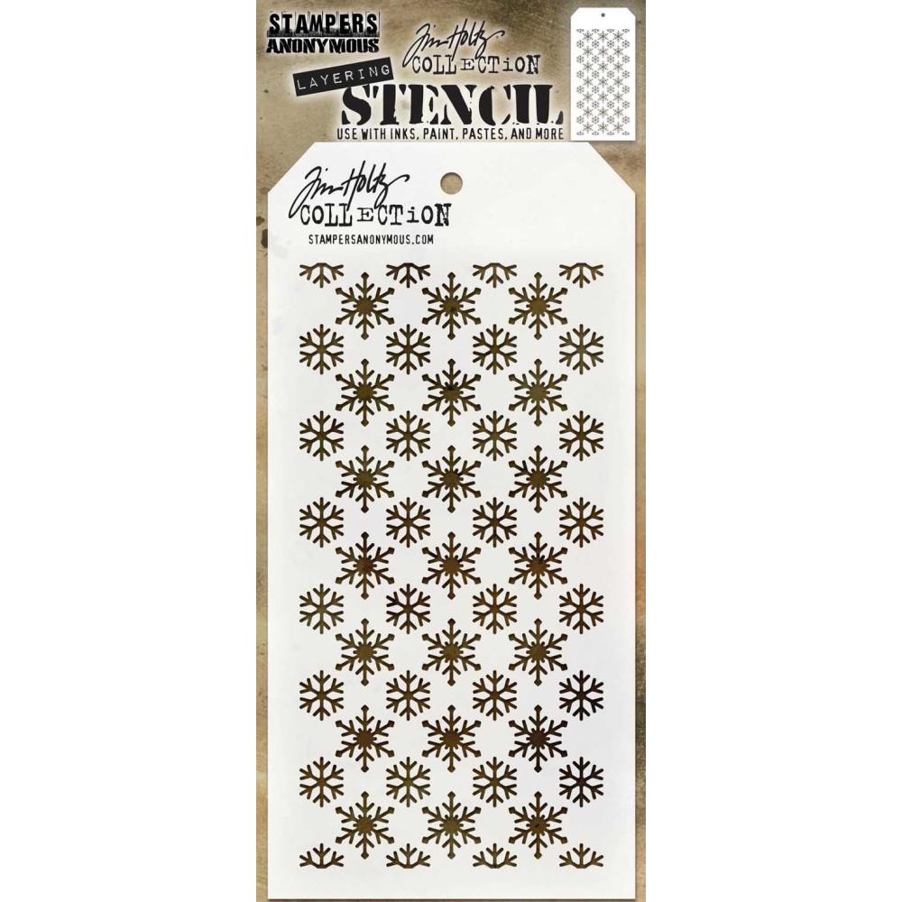 Tim Holtz - Stencil 151 - Flurries