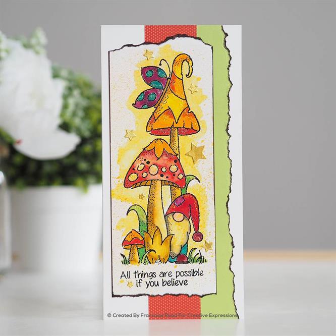 Woodware Craft Collection - Clear Stamps - Magical Mushrooms