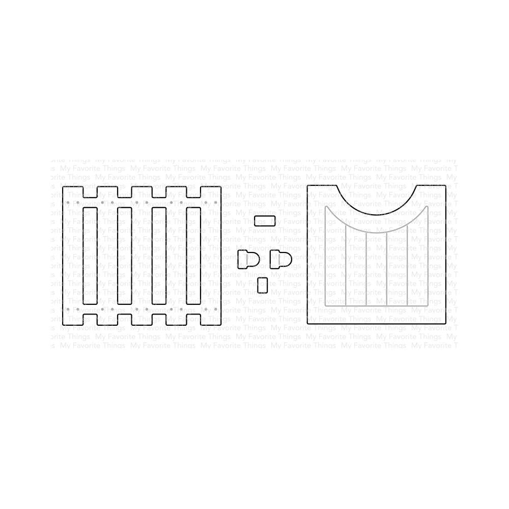 My Favorite Things - Dies - Garden Gate