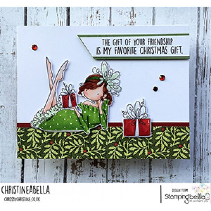 Stamping Bella - Cling Mounted Stamp - uptown girl - Glenda loves gifts