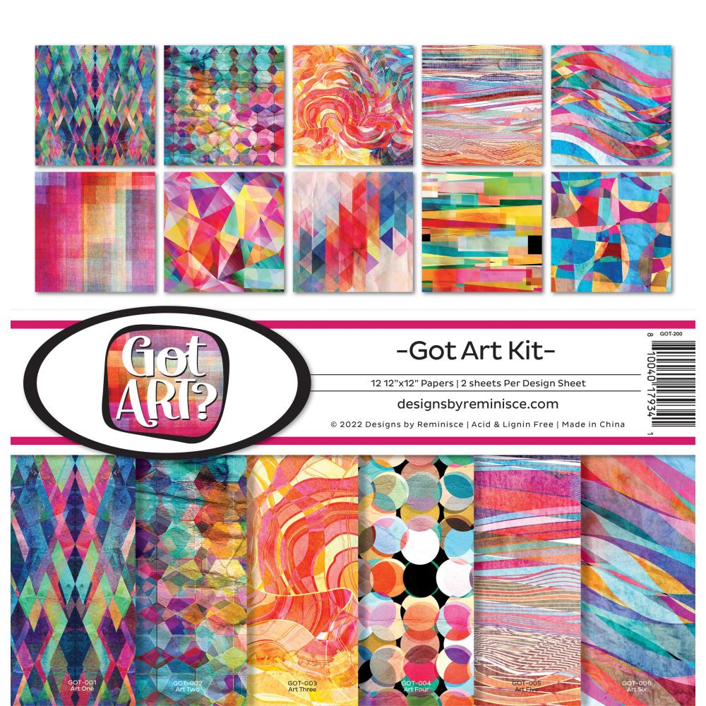 Reminisce - Got Art - Collection Kit -    12x12"