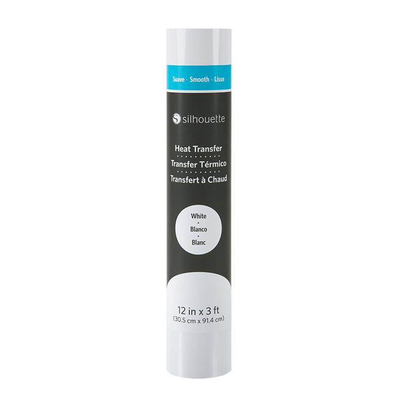Silhouette - Heat Transfer Material - Smooth - White 12"