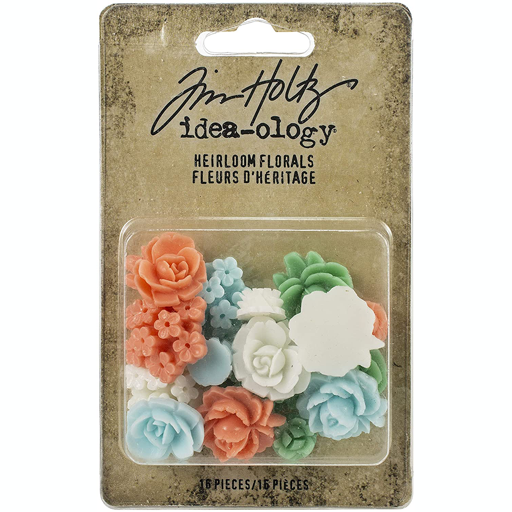 Tim Holtz - Ideaology - Heirloom Florals