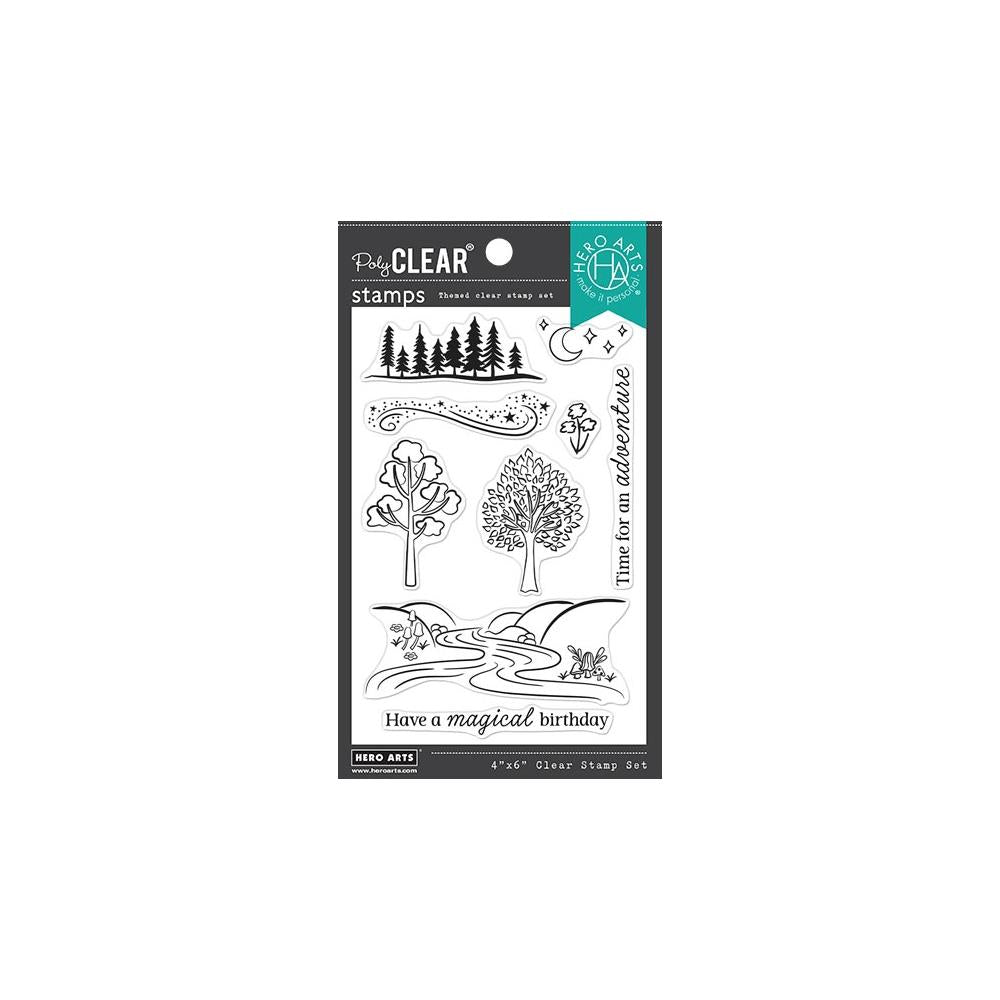 Hero Arts - Clear Stamp - Magical Forest