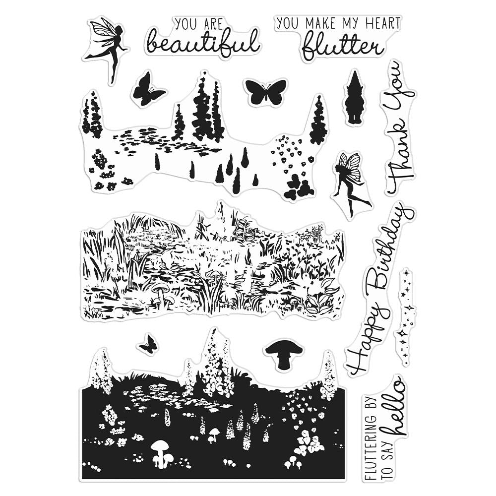 Hero Arts - Clear Stamp - HeroScape - Meadow