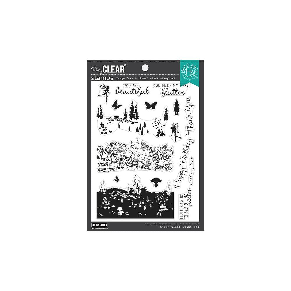 Hero Arts - Clear Stamp - HeroScape - Meadow