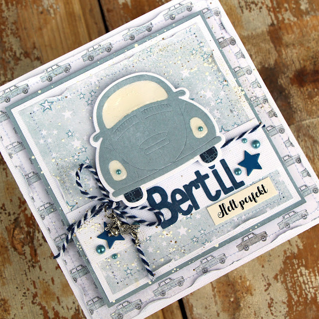 Papirdesign - Dies - Bil