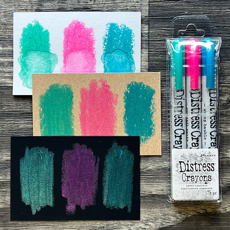 Tim Holtz - Distress Crayon Pearls Set  - Holiday Set #4