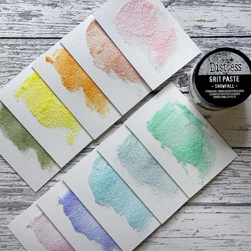 Tim Holtz - Holiday 2023 - Distress Grit Paste - Snowfall