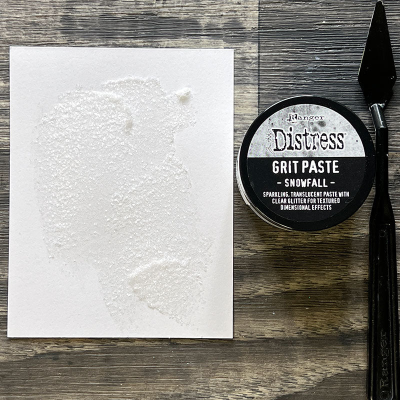 Tim Holtz - Holiday 2023 - Distress Grit Paste - Snowfall