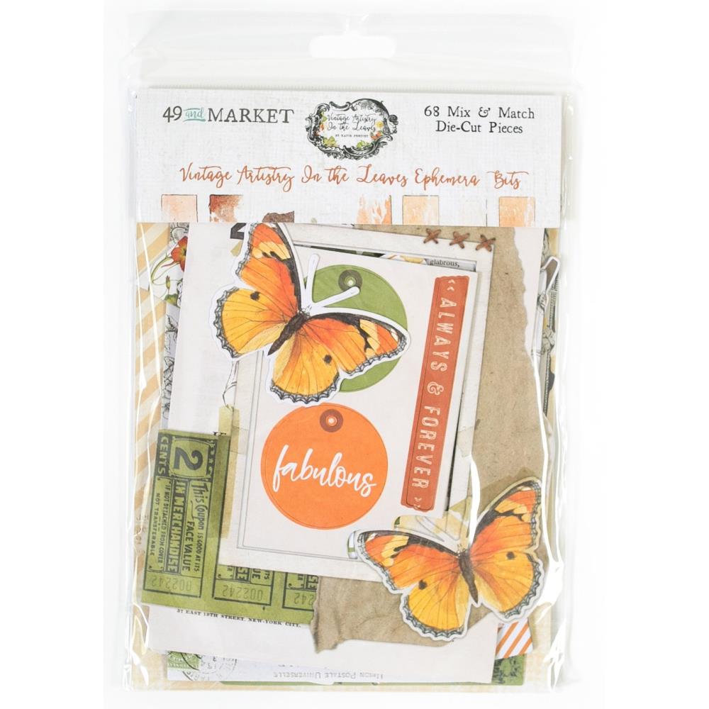 49 and Market - Vintage Artistry - In the Leaves - Ephemera