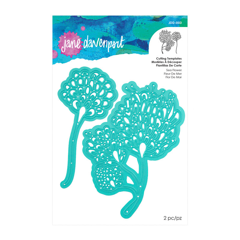 Jane Davenport - Etched Dies - Sea Flower