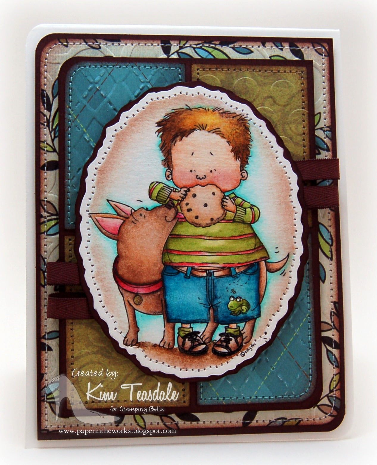 Stamping Bella - Bronte and Louis - Unmounted Stamp