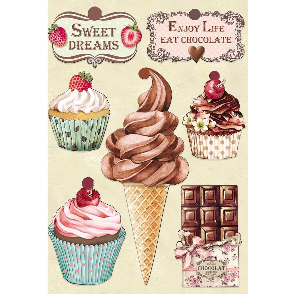 Stamperia - Sweety - Wooden Shapes