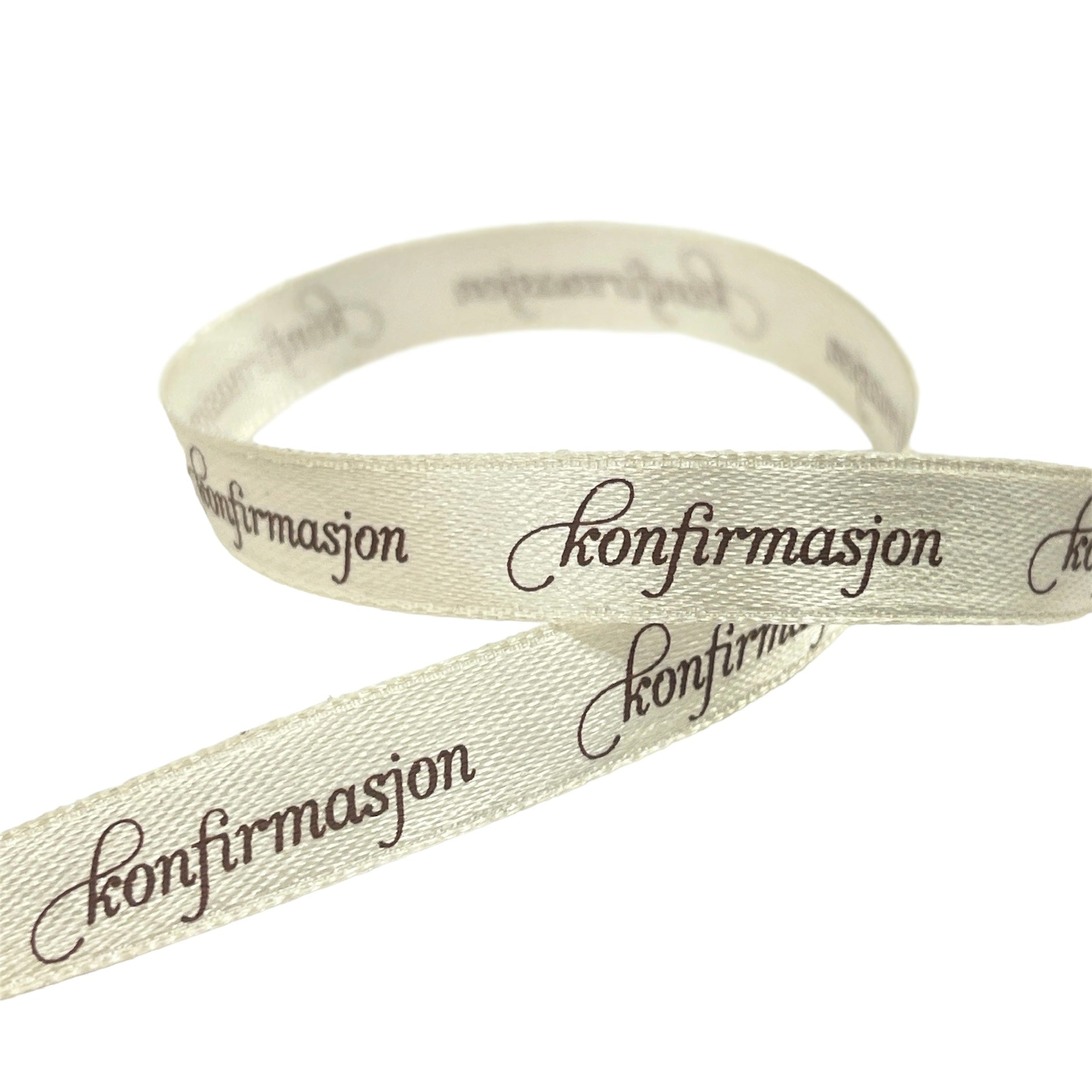 Papirdesign: Konfirmasjon beige (metervis)