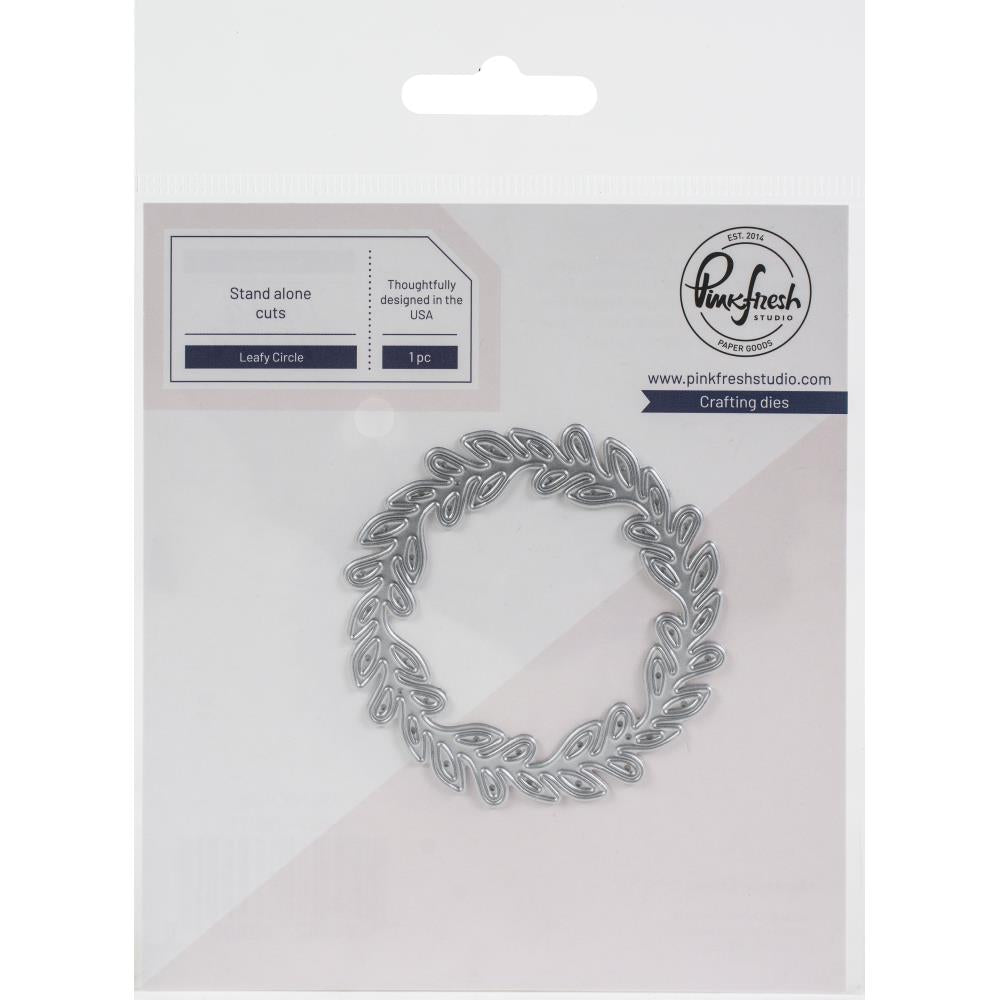 Pinkfresh Studio Dies Leafy Circle