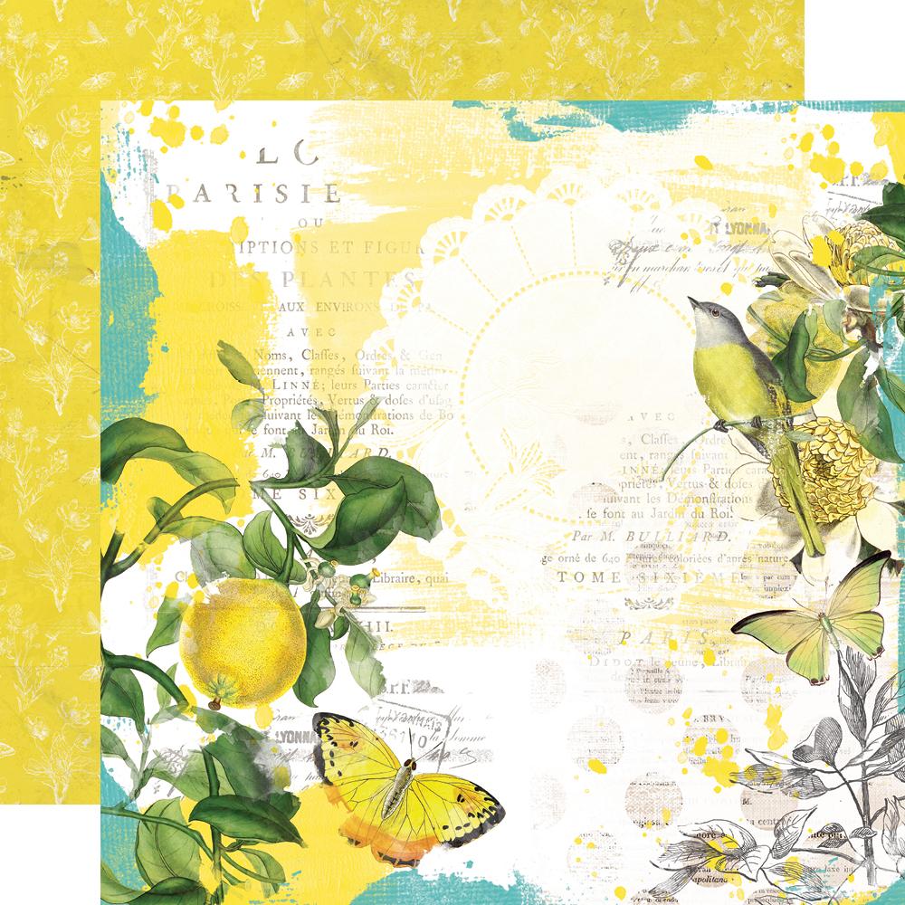 Simple Stories - Simple Vintage - Lemon Twist - Collection Kit - 12 x 12"