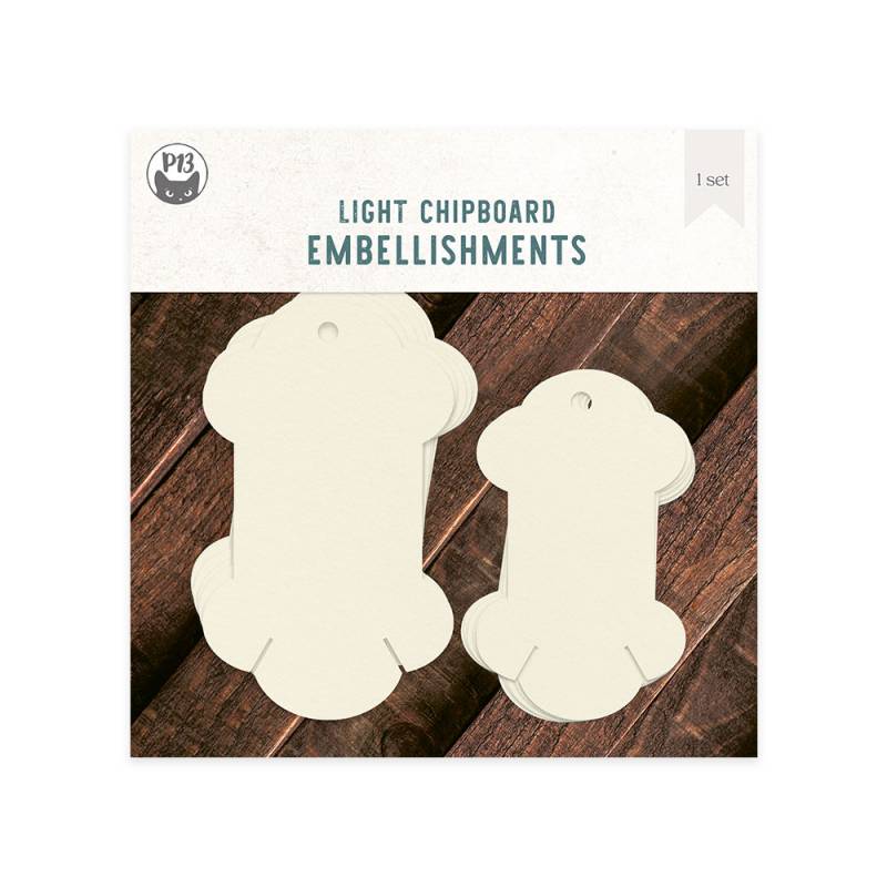 P13 - Light Chipboard - Bobbin set