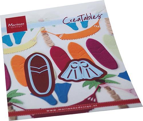 Marianne Design - Dies - Surfboard & Slippers