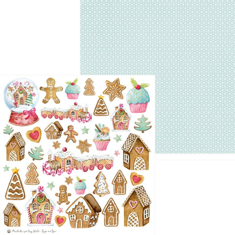 P13 - Maxi Creative Paper Pad - Sugar and Spice - 12 x 12"