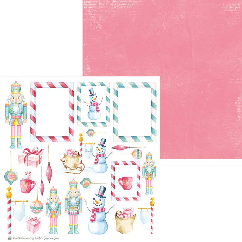 P13 - Maxi Creative Paper Pad - Sugar and Spice - 12 x 12"