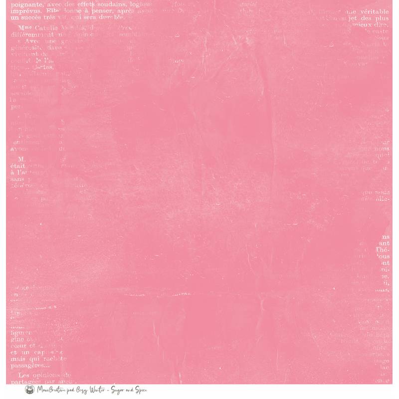 P13 - Maxi Creative Paper Pad - Sugar and Spice - 12 x 12"