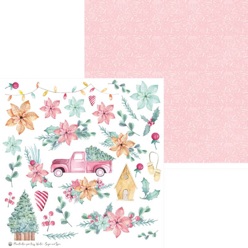 P13 - Maxi Creative Paper Pad - Sugar and Spice - 12 x 12"