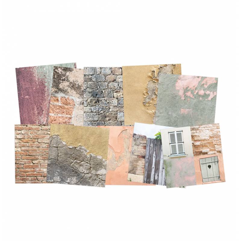 P13 - Pastell Walls - Maxi Creative Paper Pad - 12 x 12"