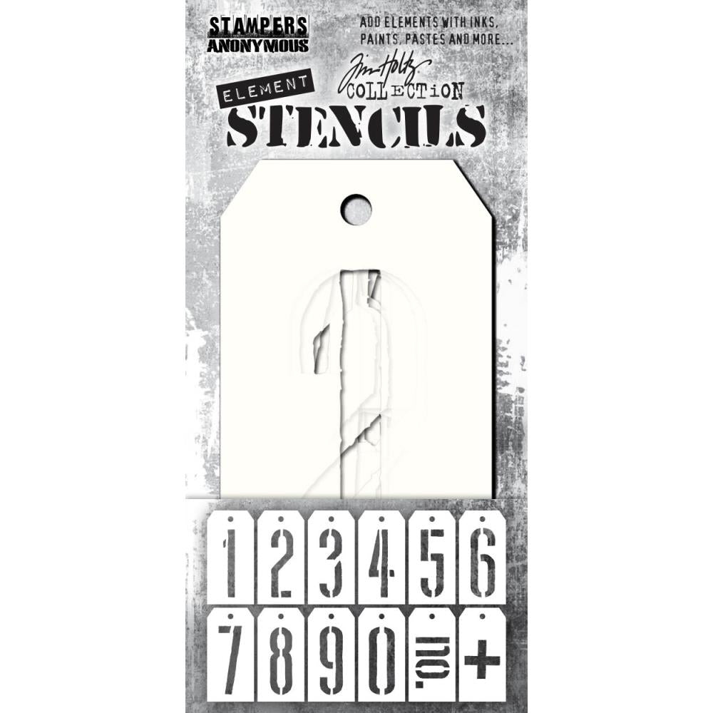 Tim Holtz - Element Stencil - Mechanical