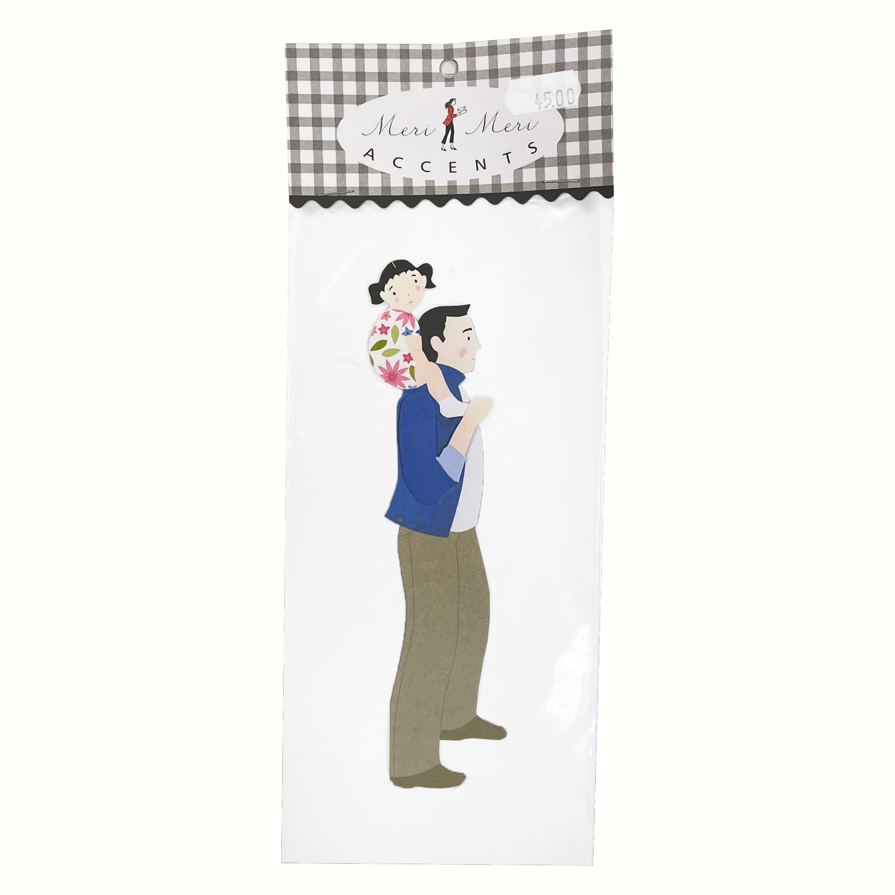 Meri Meri - 3D Sticker - Father and Daughter